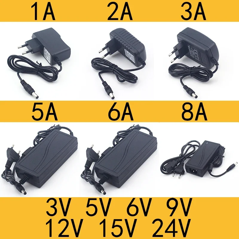 Outdoor Power Supply 12V - AC 110-240V DC 3V 5V 6V