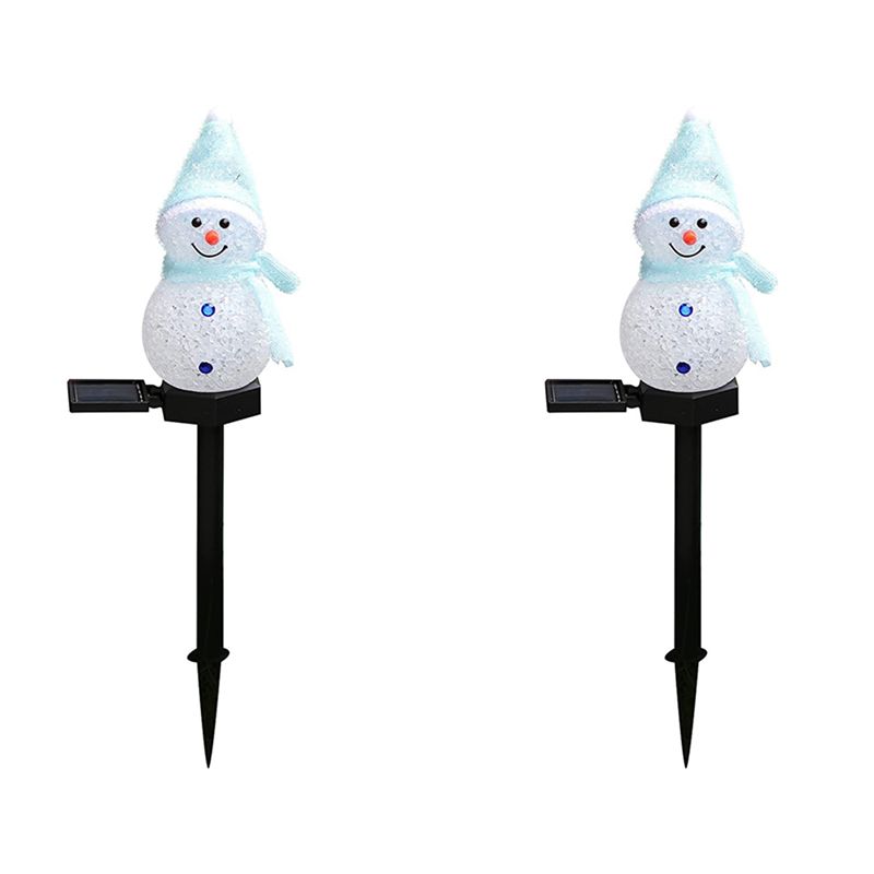 Outdoor Solar Power Xmas Lights - AA81-2X 눈사람 솔라 라이트 크리스마스 태양광