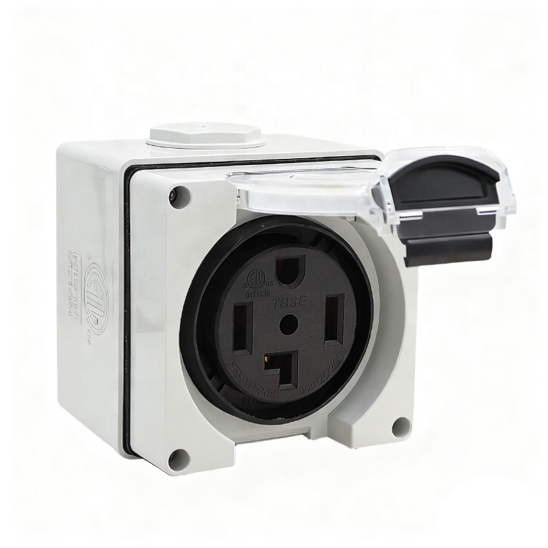Outdoor Power Receptacle - 30암페어 전원 콘센트 박스 NEMA 14-30R
