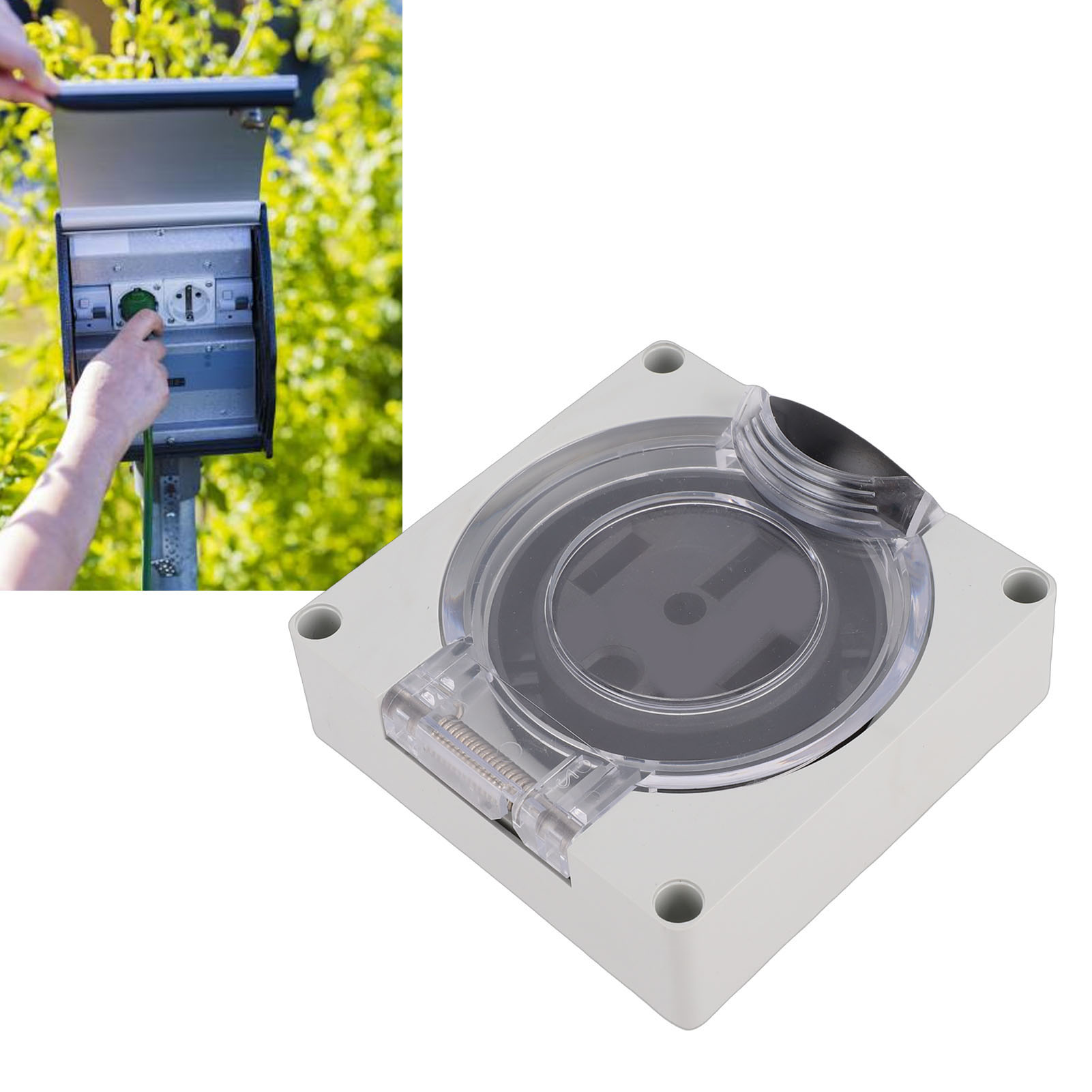 Outdoor Power Receptacle - NEMA L14-50R 산업용 잠금식 전원 콘센트