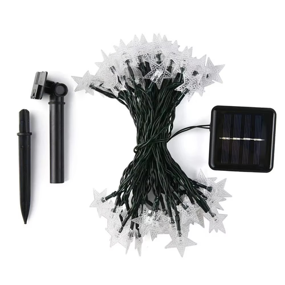 태양열 구동 스타 스트링 조명 20/50 LED 방수  - Outdoor Solar Power Xmas Lights 리뷰 및 가격