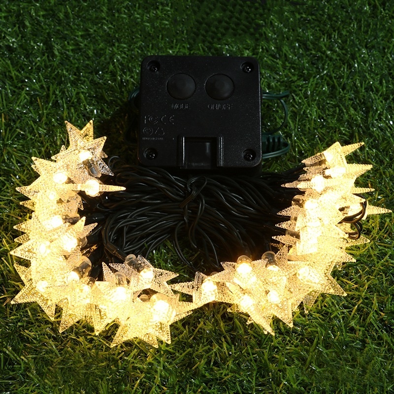 태양열 구동 스타 스트링 조명 20/50 LED 방수  - Outdoor Solar Power Xmas Lights 리뷰 및 가격