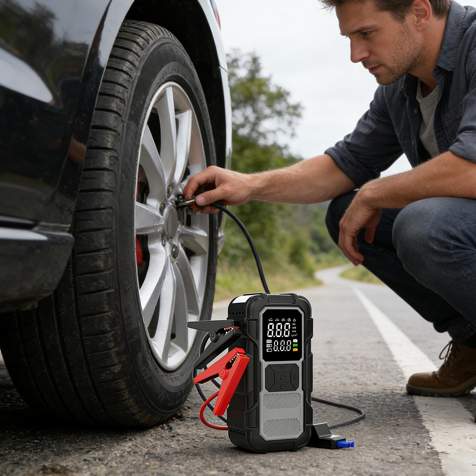 자동차 배터리 점프 스타터 12V 4000A 파워 뱅크 - Outdoor Power Supply 12V 리뷰 및 가격