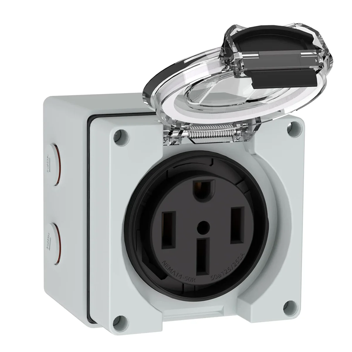 AT16 50Amp 전원 콘센트 박스, 125/250V - Outdoor Power Receptacle 리뷰 및 가격