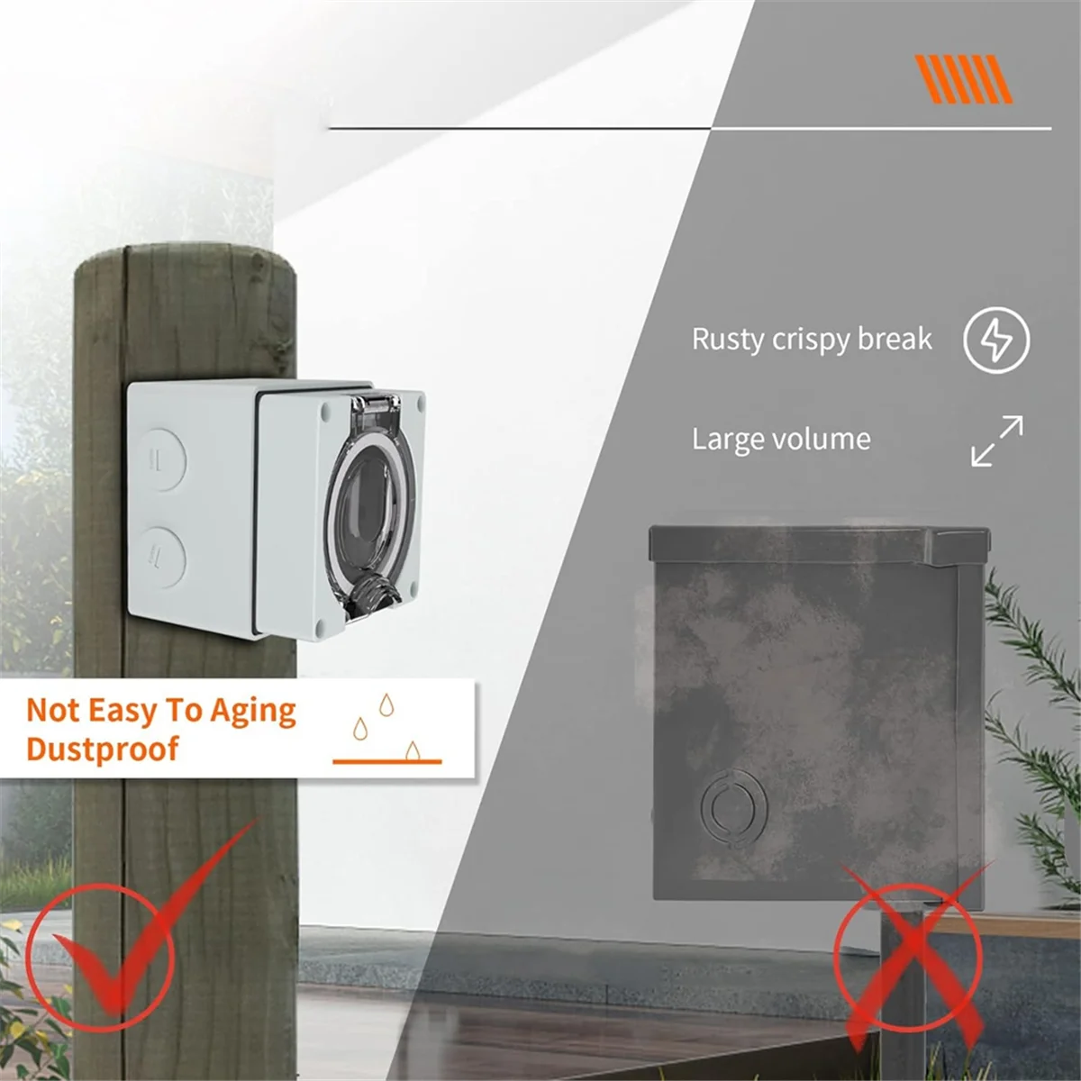 AT16 50Amp 전원 콘센트 박스, 125/250V - Outdoor Power Receptacle 리뷰 및 가격