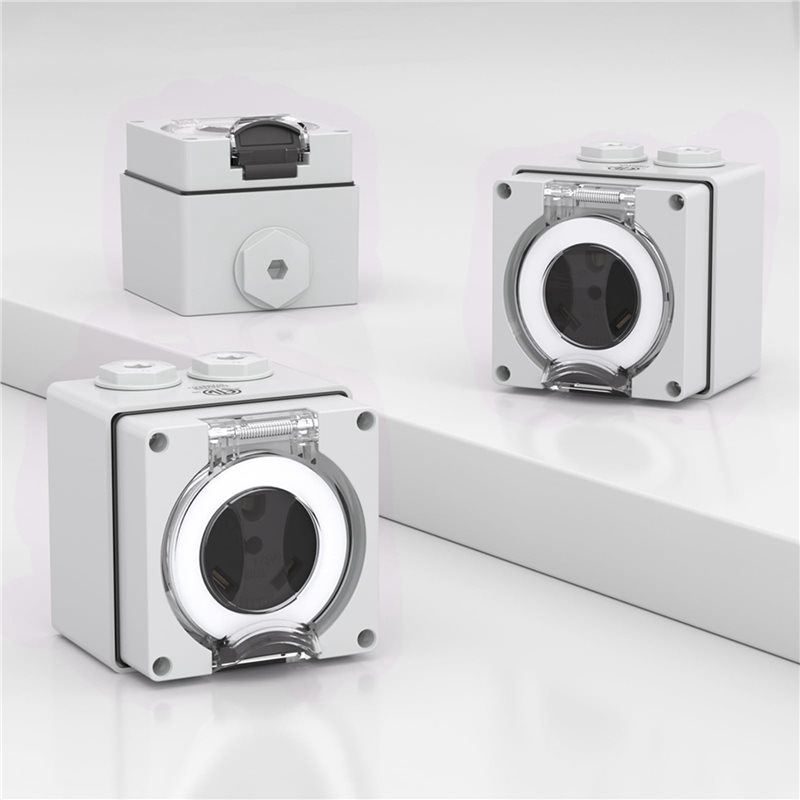 2X 30Amp 전원 콘센트 박스, 125볼트 NEMA - Outdoor Power Receptacle 리뷰 및 가격