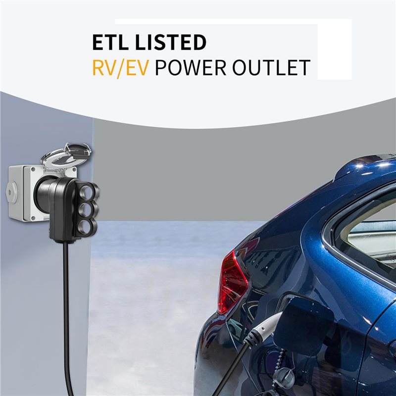 2X 30Amp 전원 콘센트 박스, 125볼트 NEMA - Outdoor Power Receptacle 리뷰 및 가격