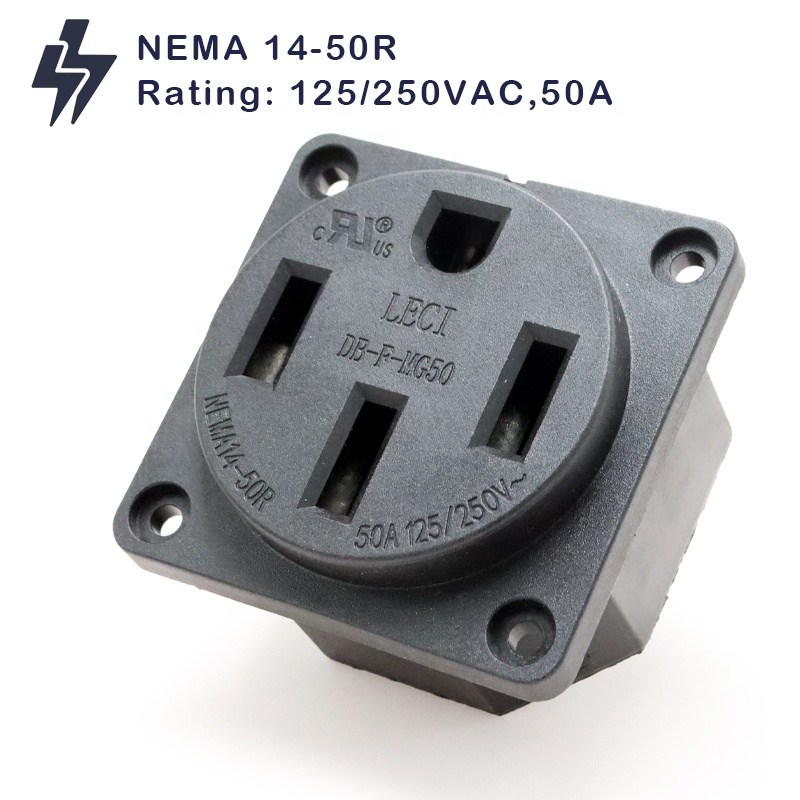 NEMA 14-50R 콘센트 50A RV 전원 입력 소 - Outdoor Power Receptacle 리뷰 및 가격