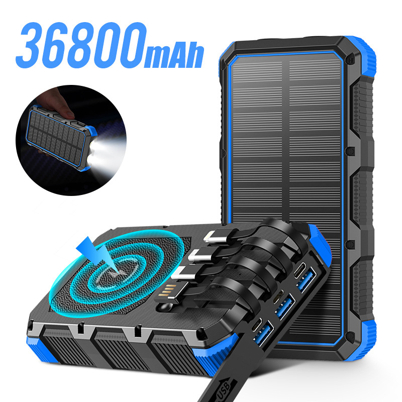케이블이 포함된 태양광 발전 은행 36800mAh 고속 - Xiaomi Outdoor Power Supply 리뷰 및 가격