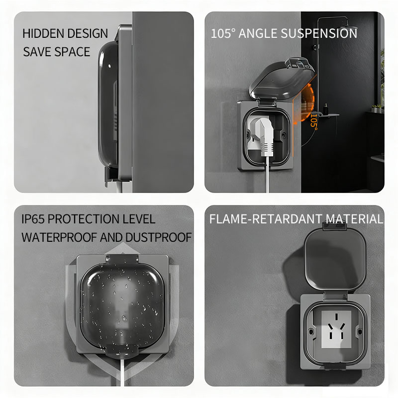IP65 방수 야외 소켓, 16A 고출력 벽면 플레이트 - Outdoor Power Receptacle 리뷰 및 가격