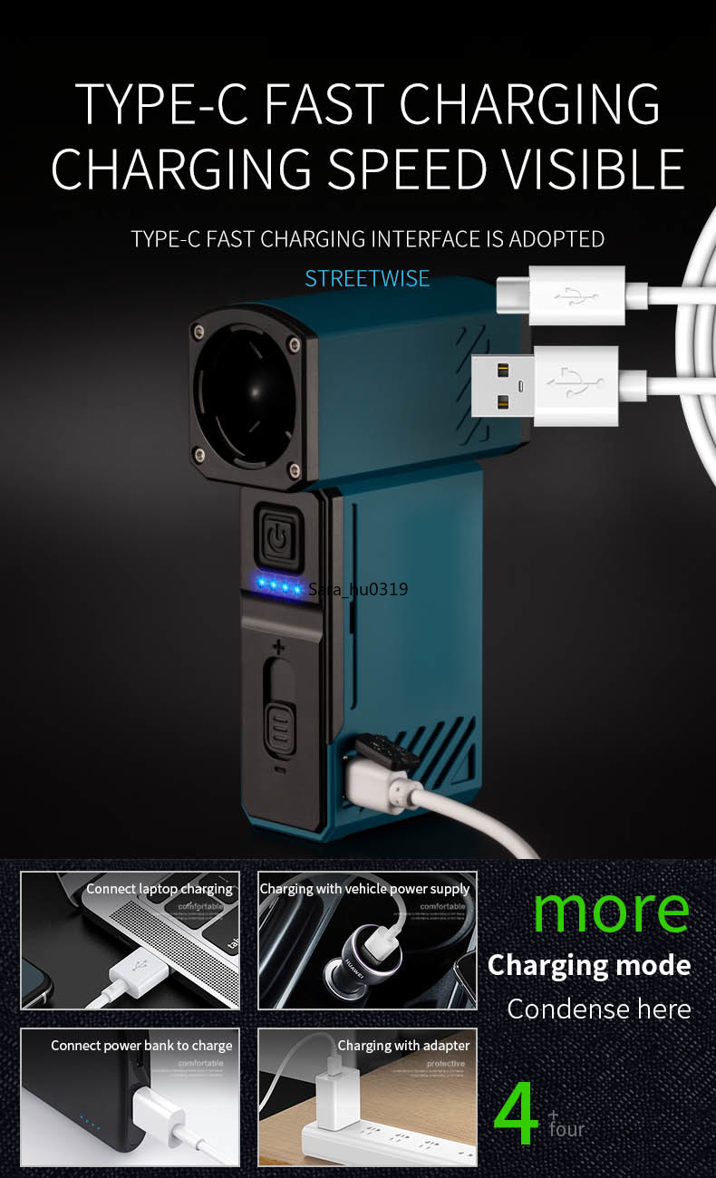 고출력 야외 휴대용 선풍기 캠핑용 강력 팬 모터 터보팬 - Outdoor Power Vacuum 리뷰 및 가격