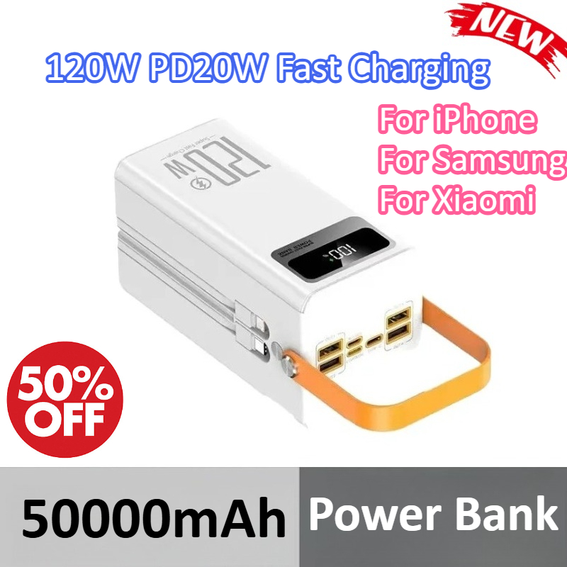 50000mAh 120W PD20W 고속 충전 아이폰  - Xiaomi Outdoor Power Supply 리뷰 및 가격