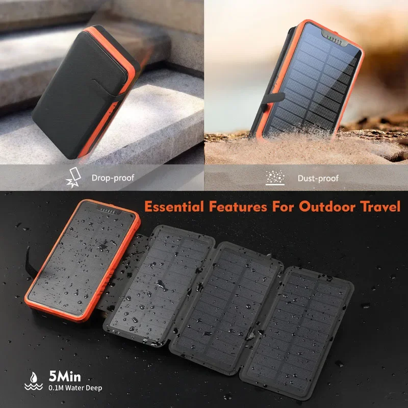 20000mAh 베스트셀러 태양광 보조배터리 야외 방수 - Xiaomi Outdoor Power Supply 리뷰 및 가격