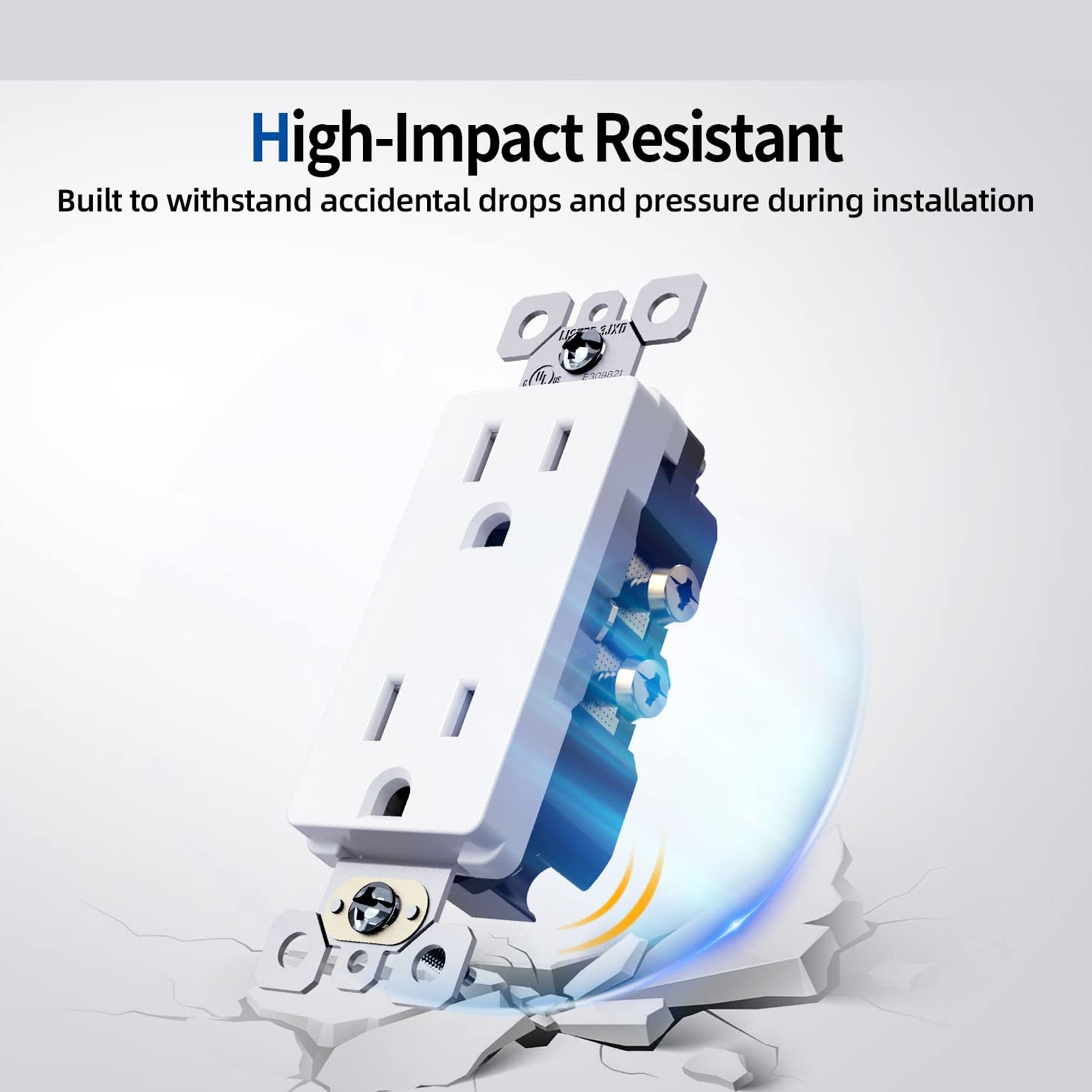 커버가 있는 방수 콘센트 미국 표준 전원 소켓 야외 R - Outdoor Power Receptacle 리뷰 및 가격