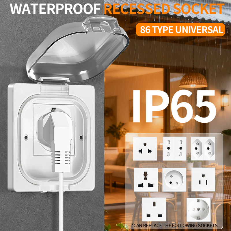IP65 방수 야외 소켓 16A 고출력 벽면 플레이트- - Outdoor Power Receptacle 리뷰 및 가격