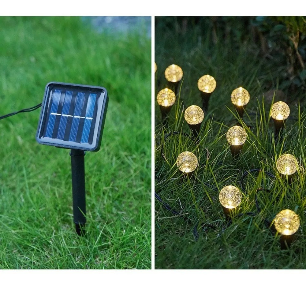 태양열 구동 5M 20LED 야외 잔디밭 스트링 조명  - Outdoor Solar Power Xmas Lights 리뷰 및 가격